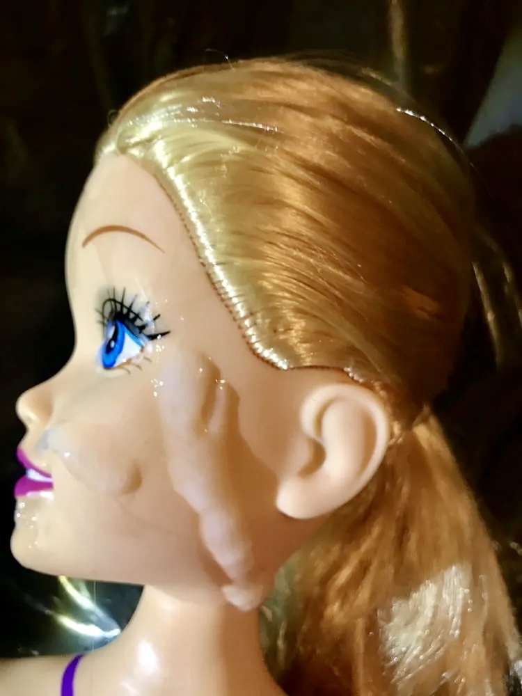 2021 Hairdress doll Barbie cumshots