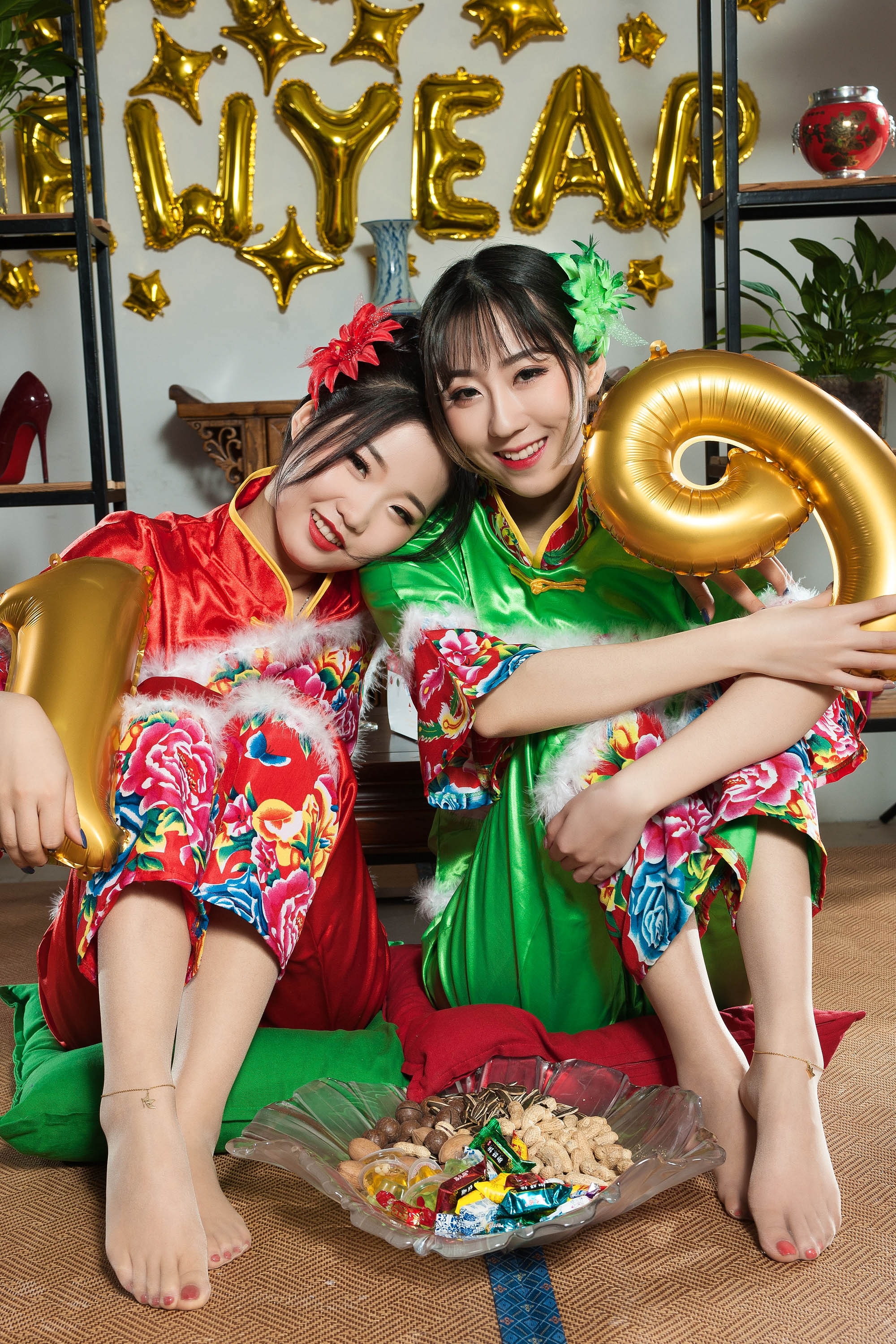 Foot Fetish Twin Flowers 45