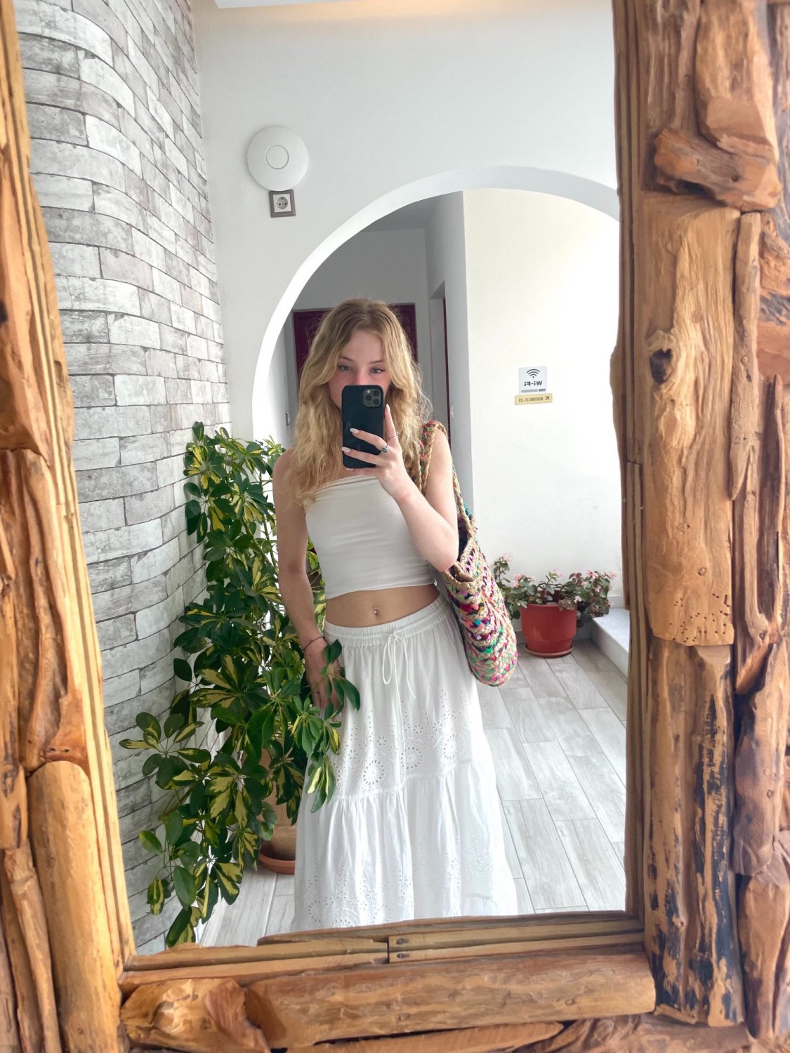 Sexy Blonde Flight Attendant Aniela