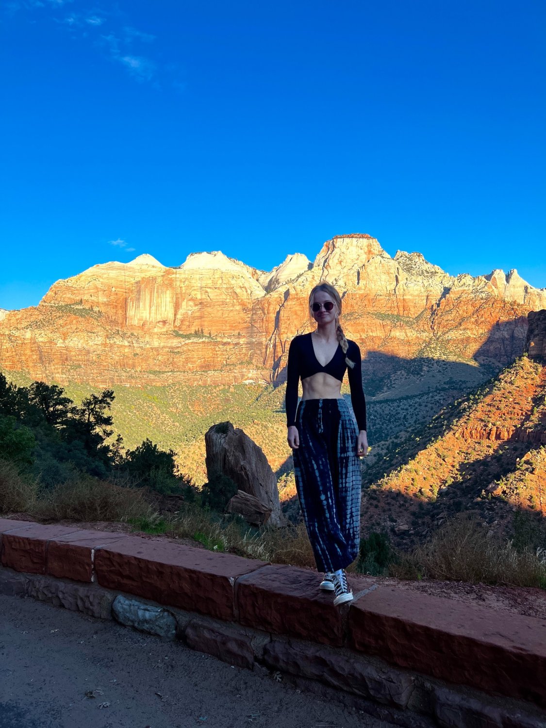 Sexy Blonde Flight Attendant Aniela