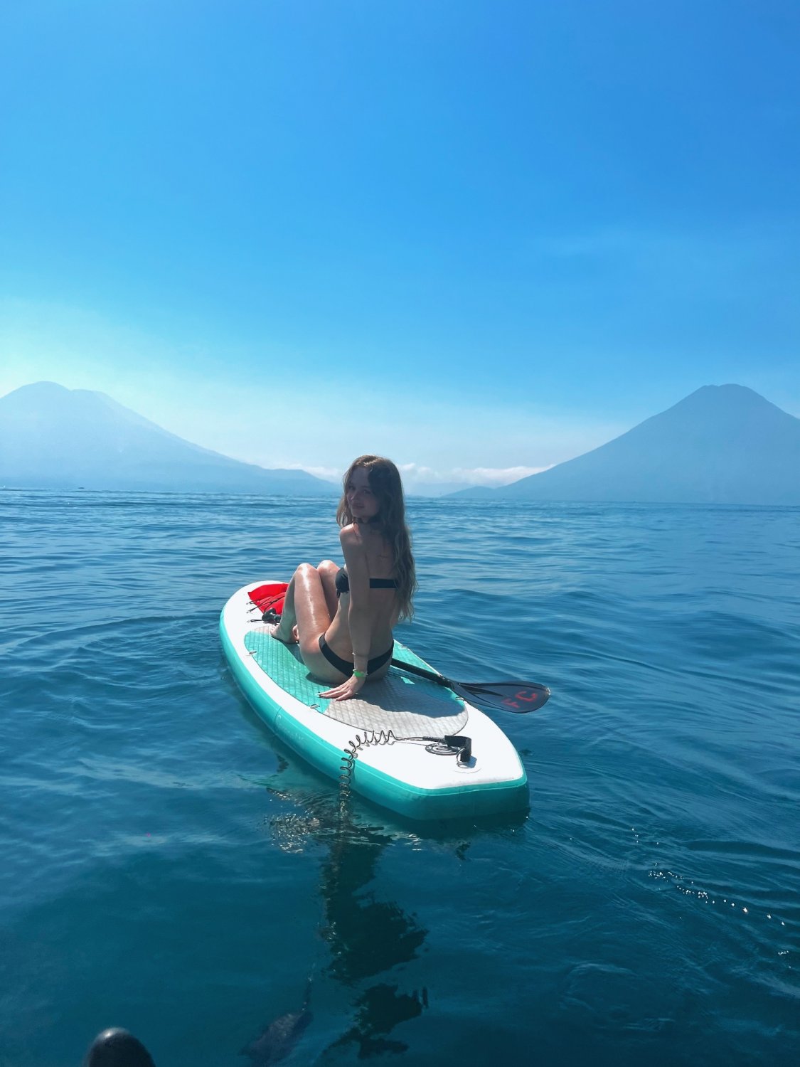 Sexy Blonde Flight Attendant Aniela