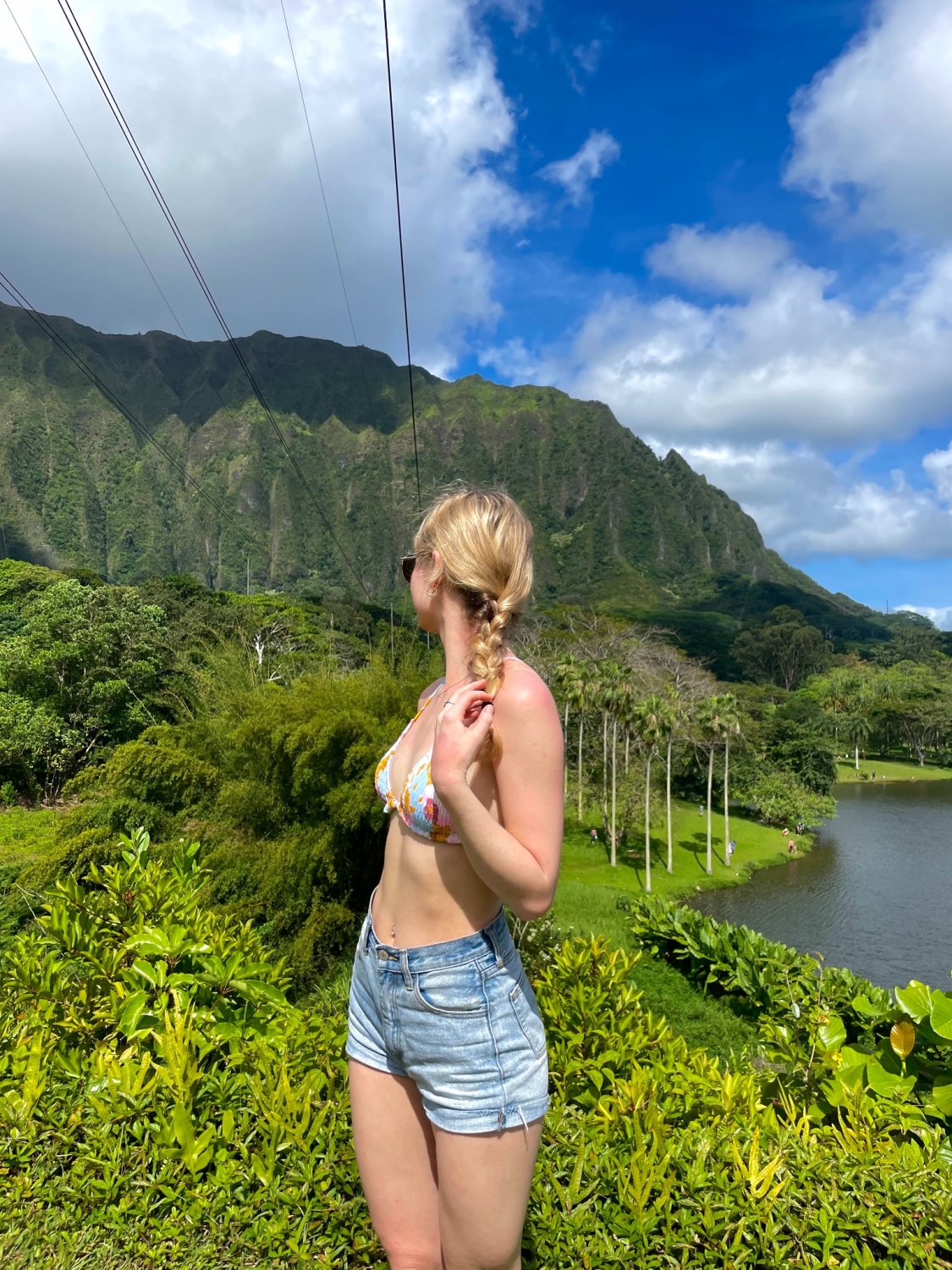 Sexy Blonde Flight Attendant Aniela