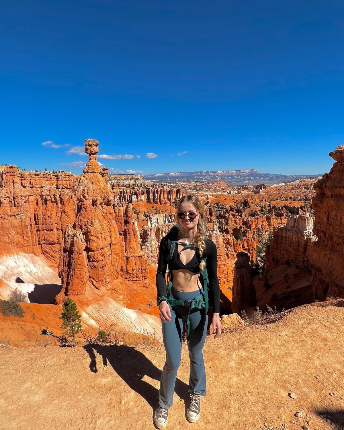 Sexy Blonde Flight Attendant Aniela