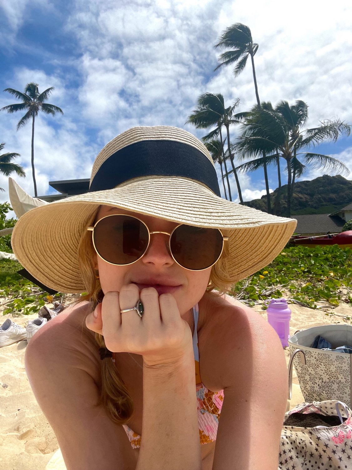 Sexy Blonde Flight Attendant Aniela