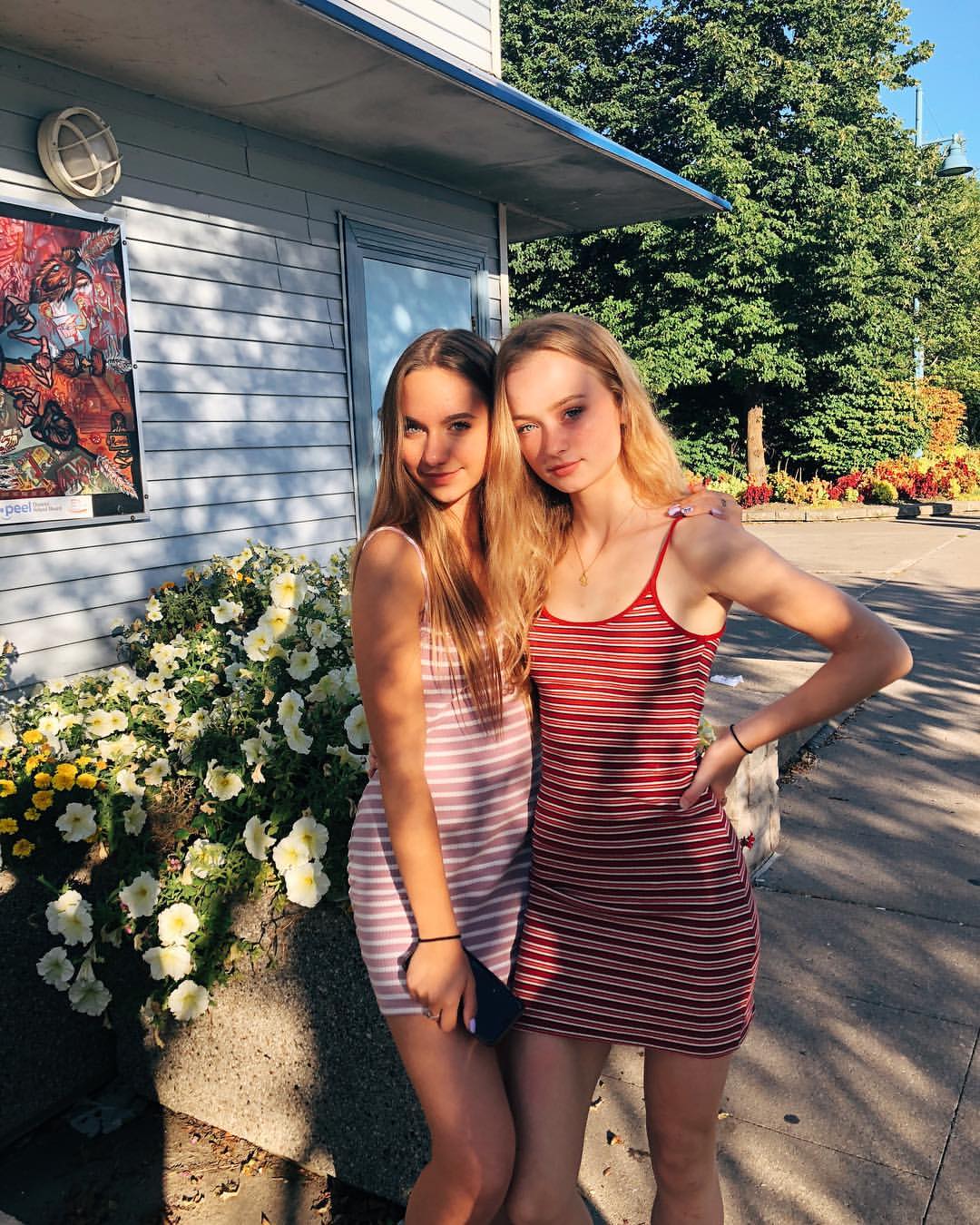 Sexy Blonde Flight Attendant Aniela