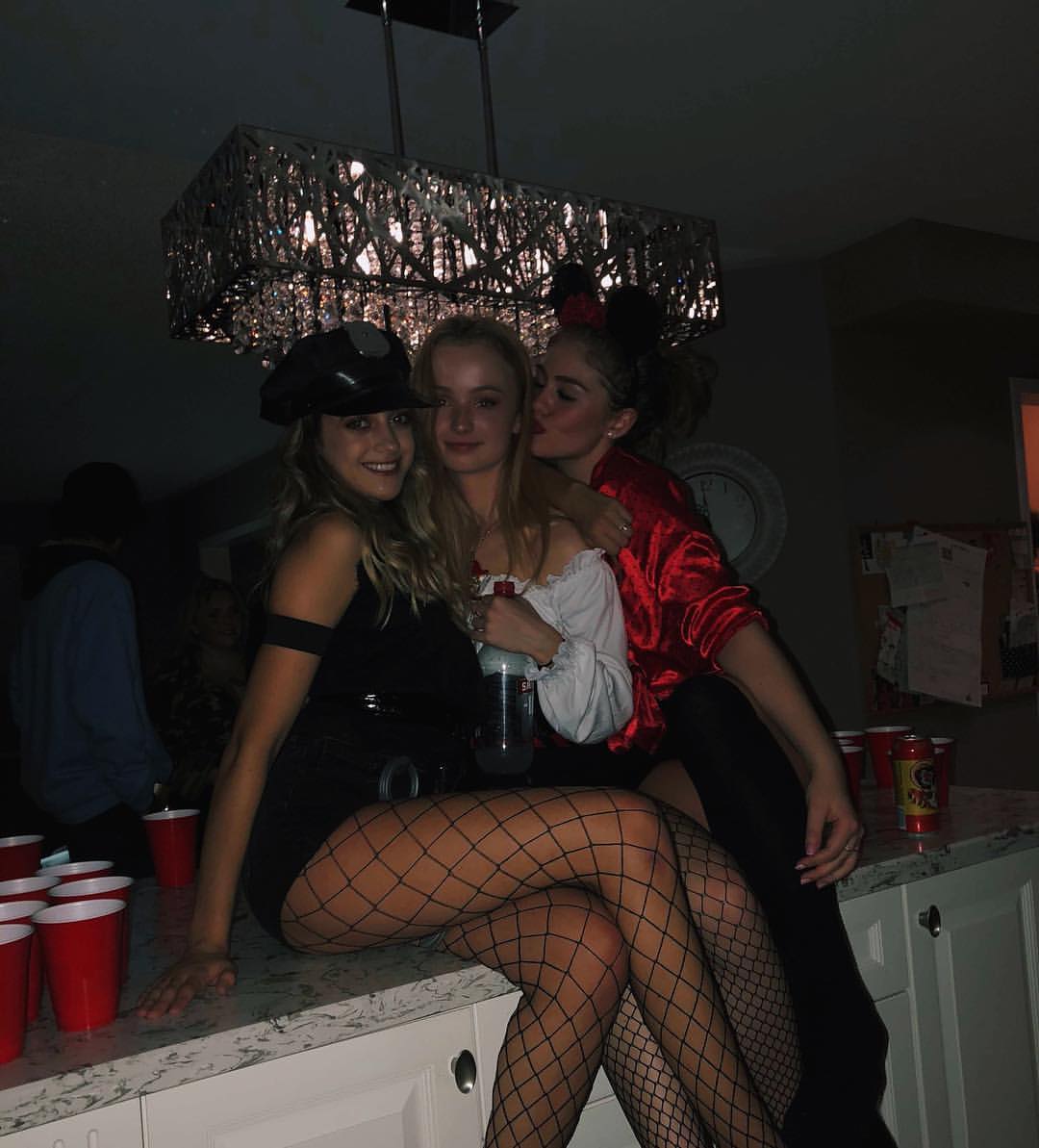 Sexy Blonde Flight Attendant Aniela