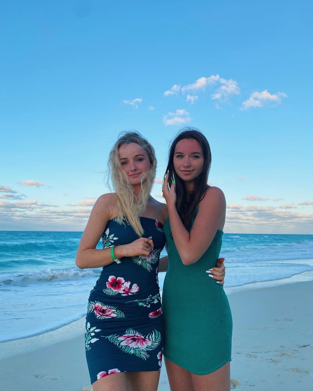 Sexy Blonde Flight Attendant Aniela