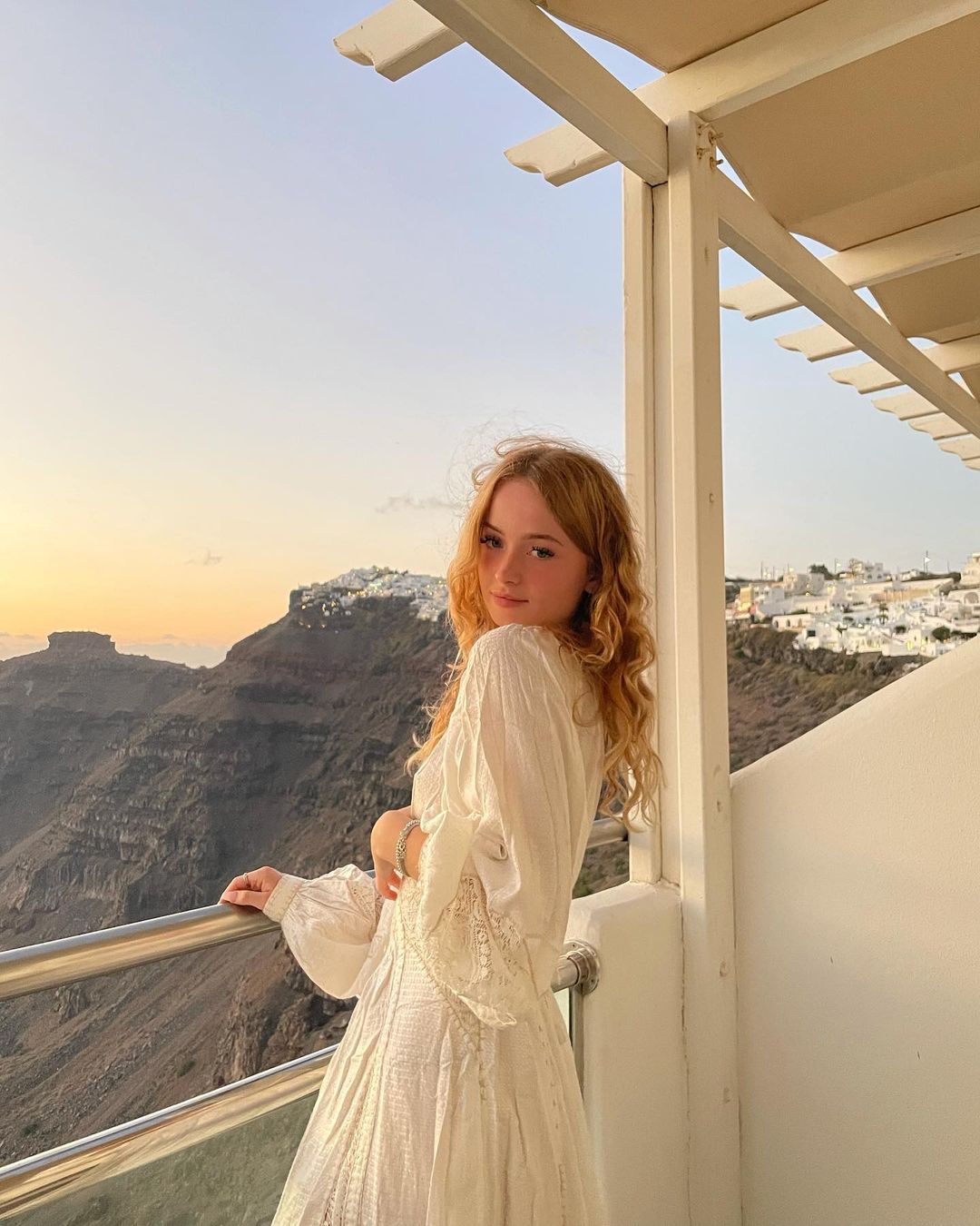 Sexy Blonde Flight Attendant Aniela