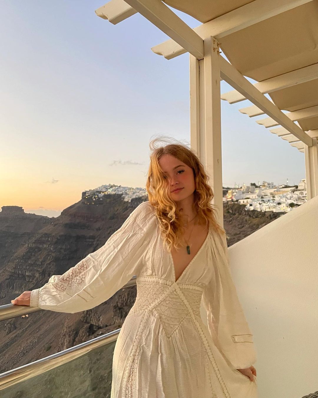 Sexy Blonde Flight Attendant Aniela