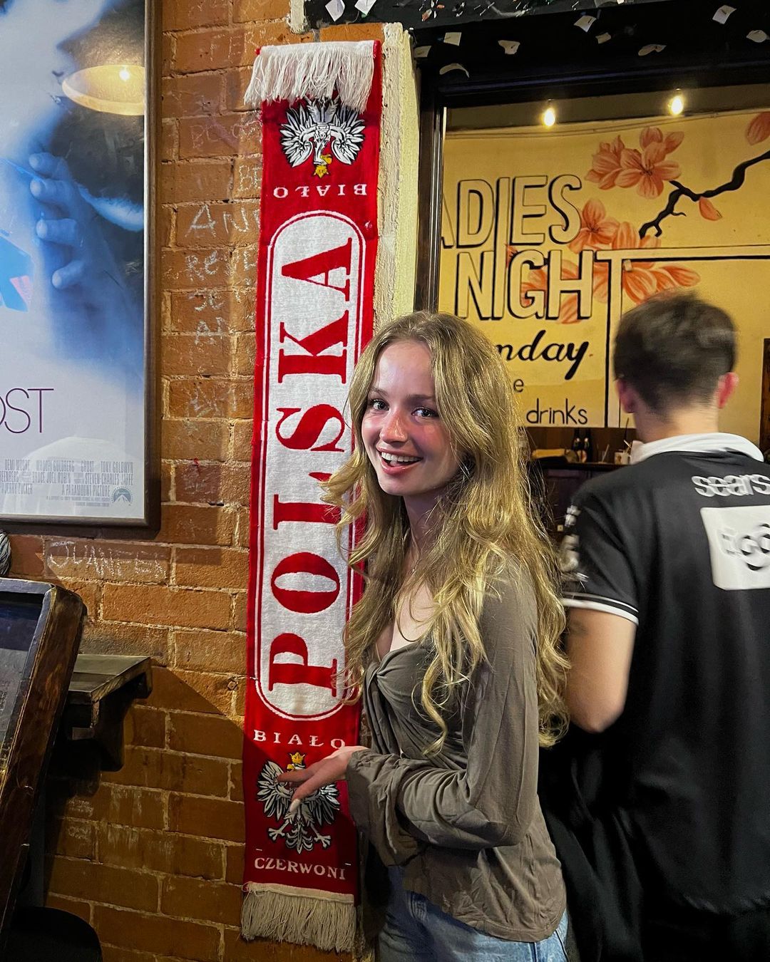 Sexy Blonde Flight Attendant Aniela