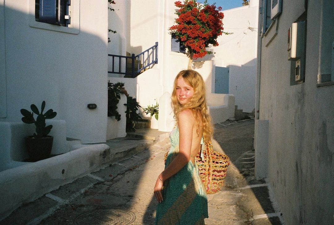 Sexy Blonde Flight Attendant Aniela