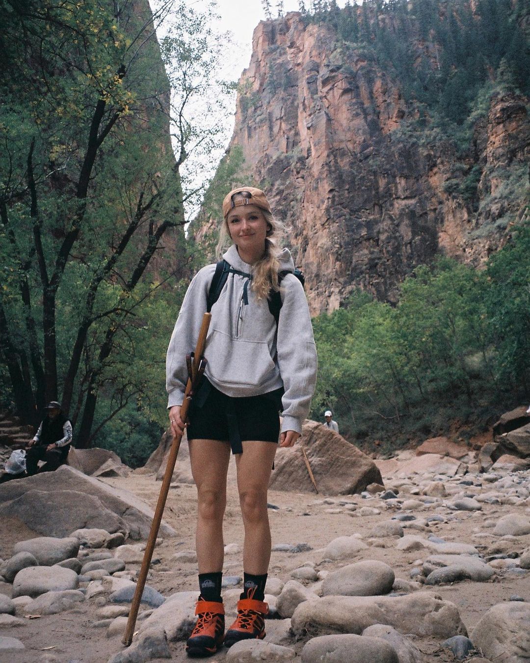 Sexy Blonde Flight Attendant Aniela