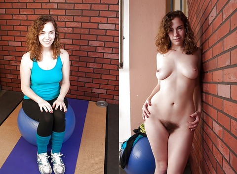 dressed and undressed