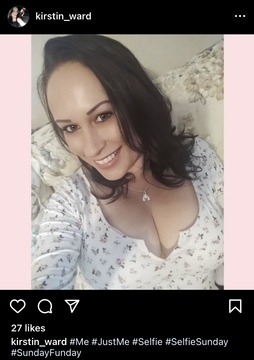 Kirstin ward spreading pussy posing nude