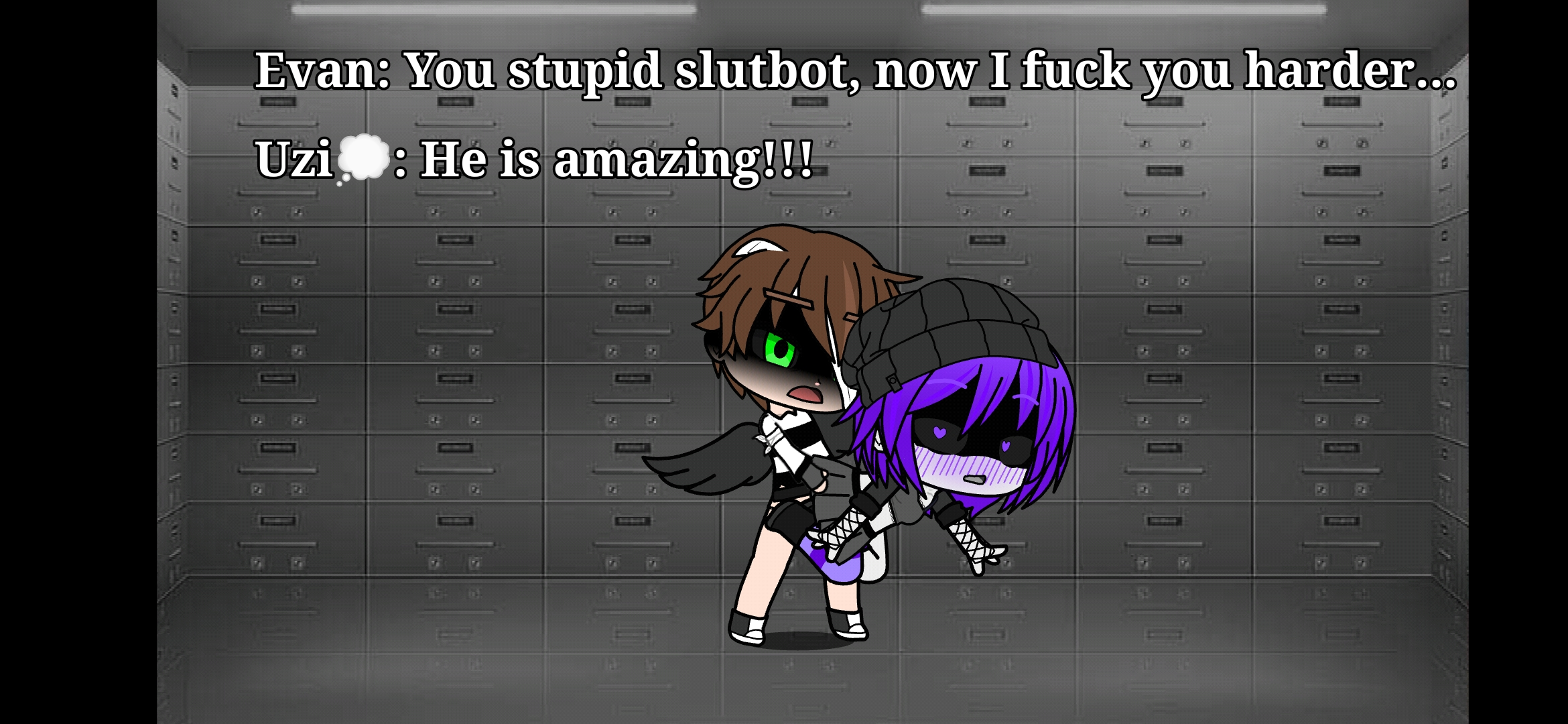 Evan Afton fuck Uzi