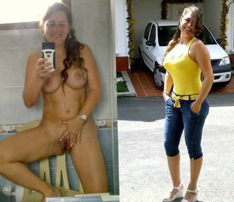 dressed and undressed women