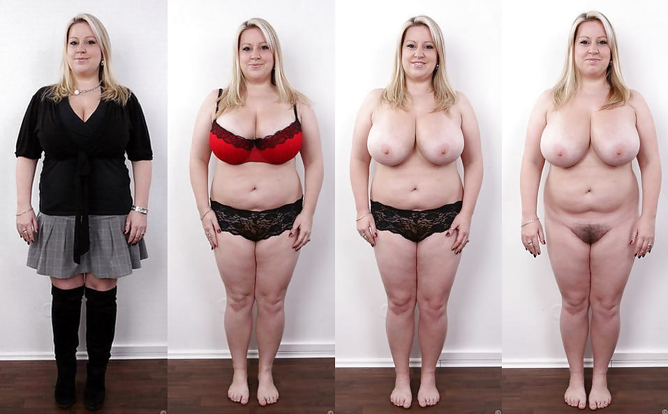 dressed and undressed women