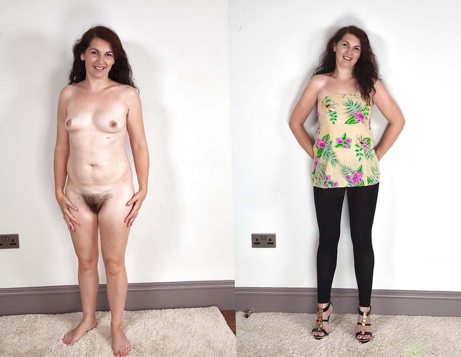 dressed and undressed women