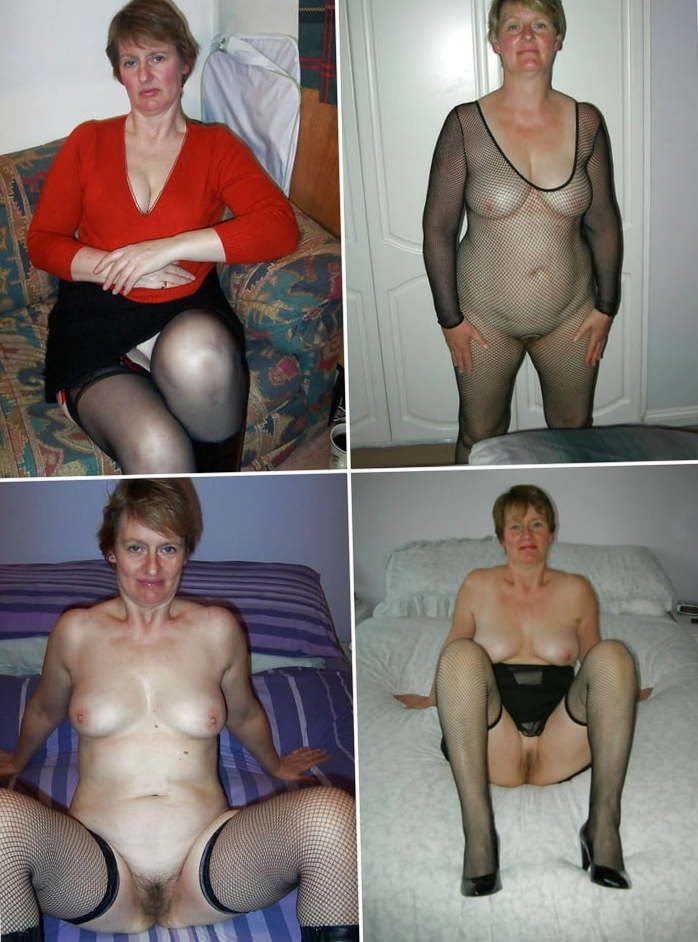 dressed and undressed women