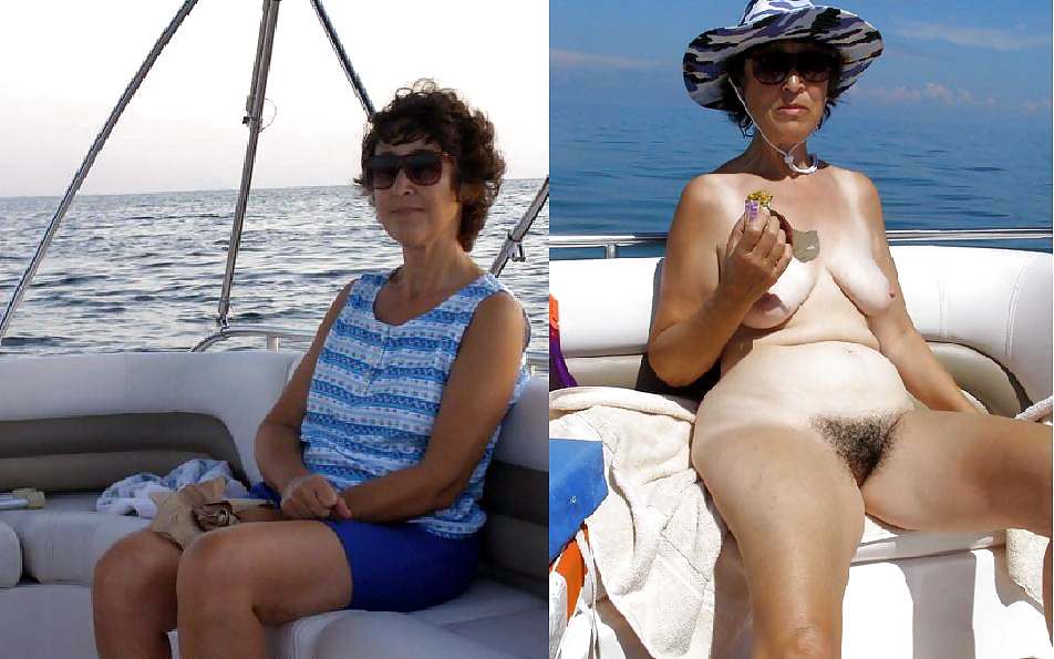 dressed and undressed women