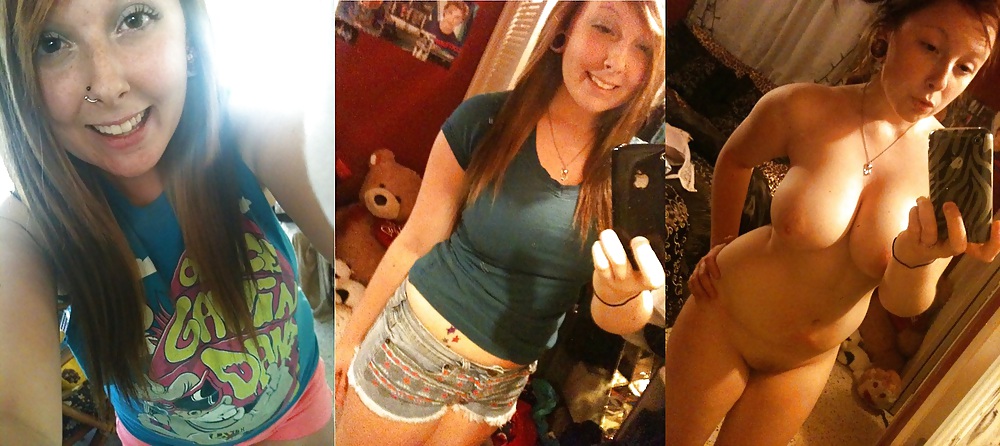 dressed and undressed women