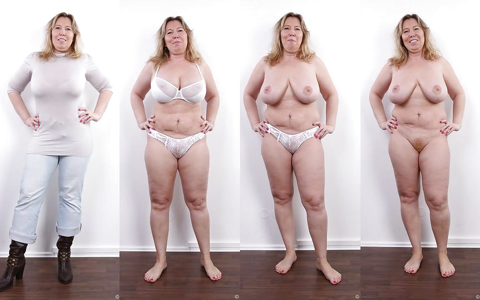 dressed and undressed women