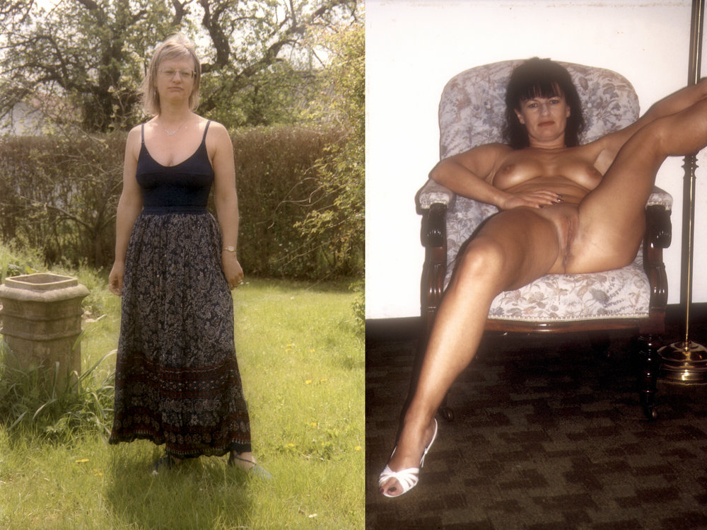 dressed and undressed women