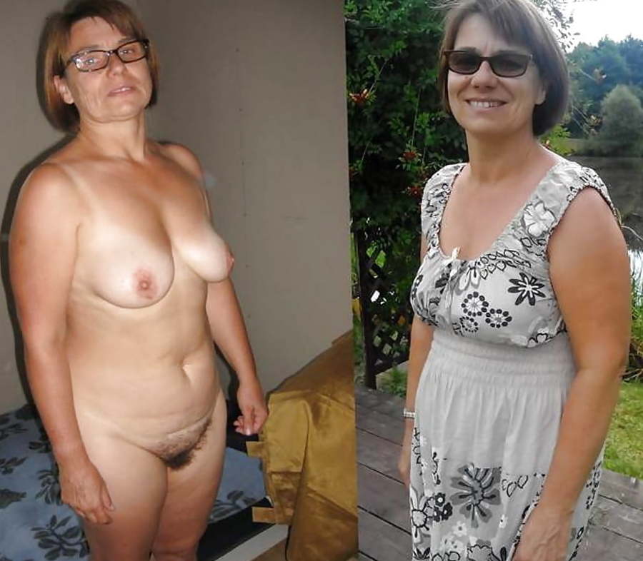 dressed and undressed women