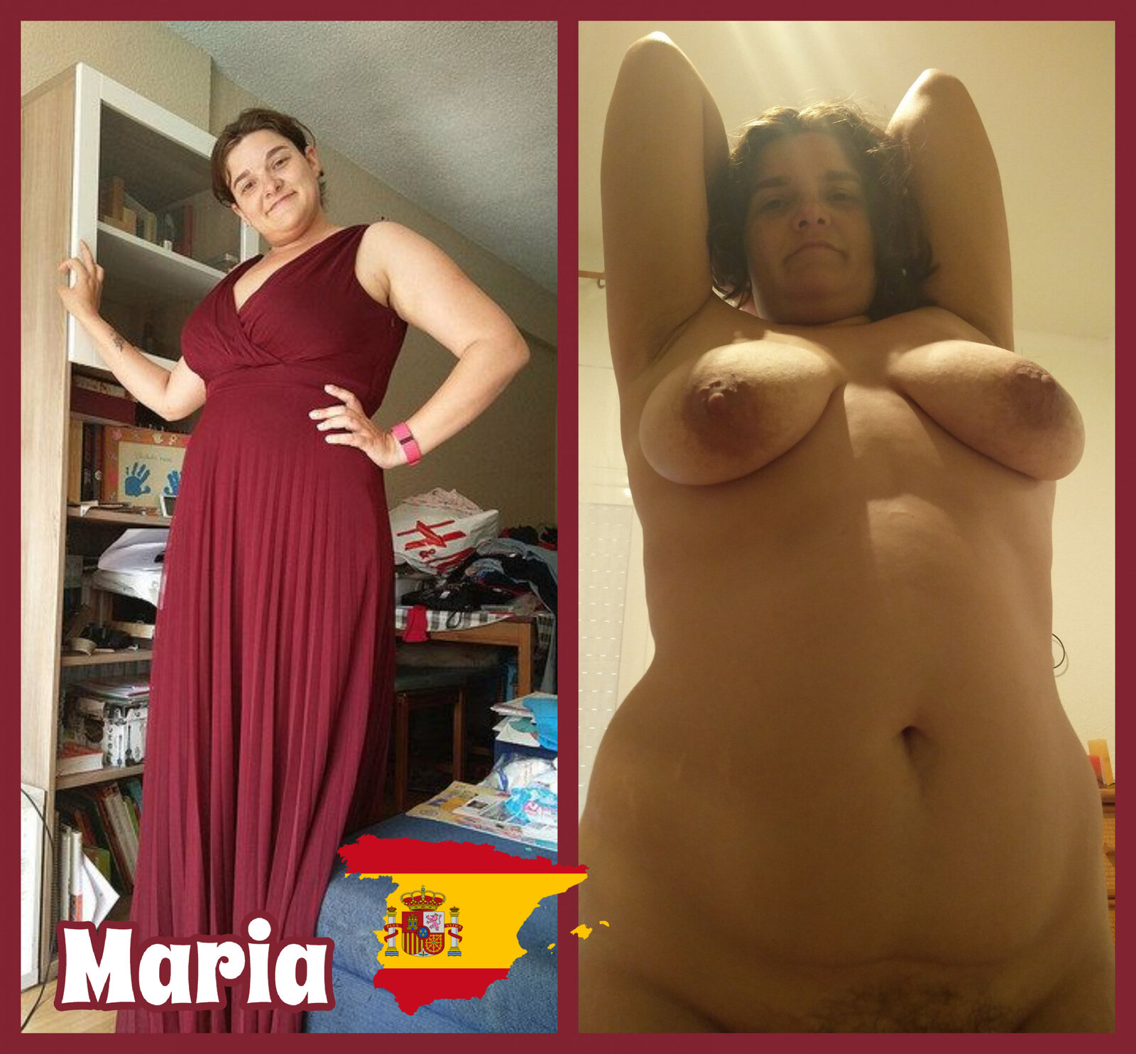 dressed and undressed women