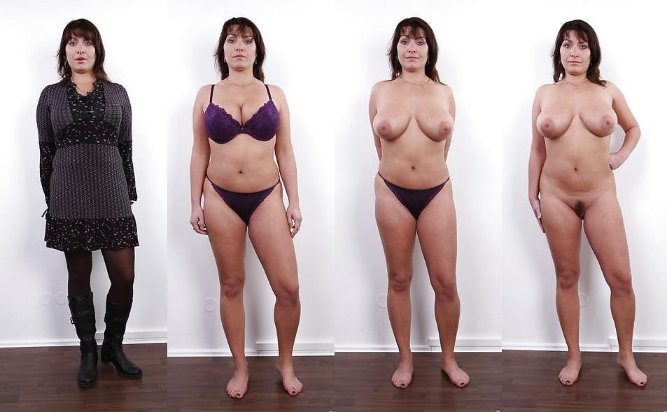 dressed and undressed women