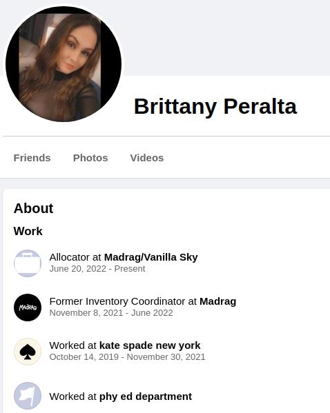 Brittany Peralta from Nanuet, NY, USA