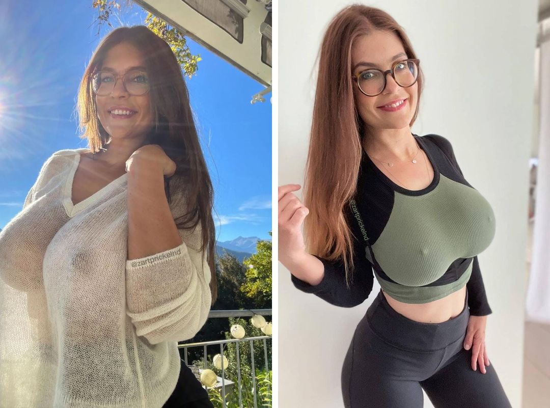 nipples and tits through tops