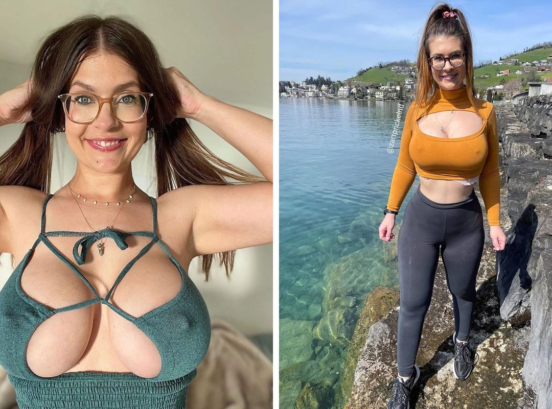 nipples and tits through tops