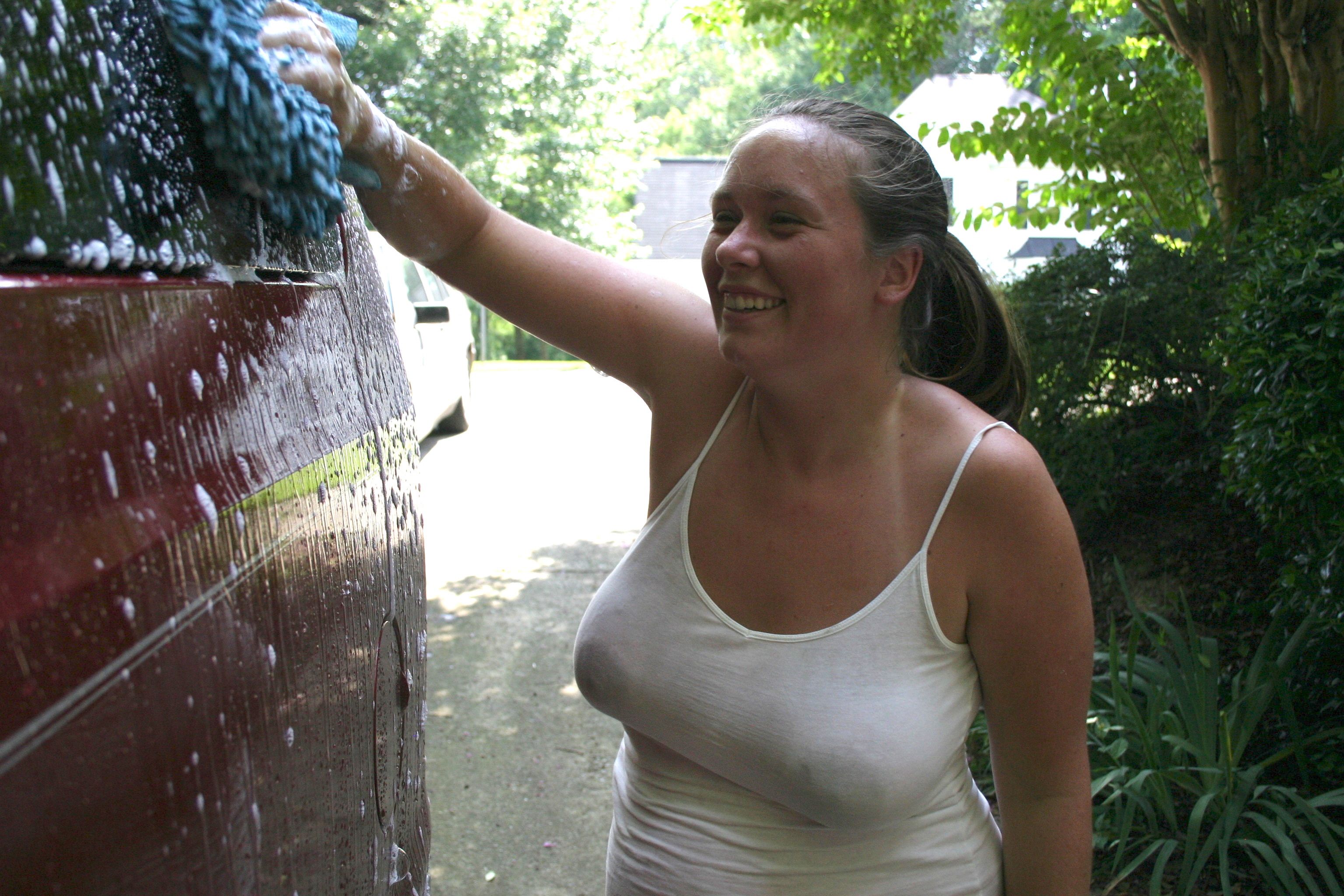 nipples and tits through tops