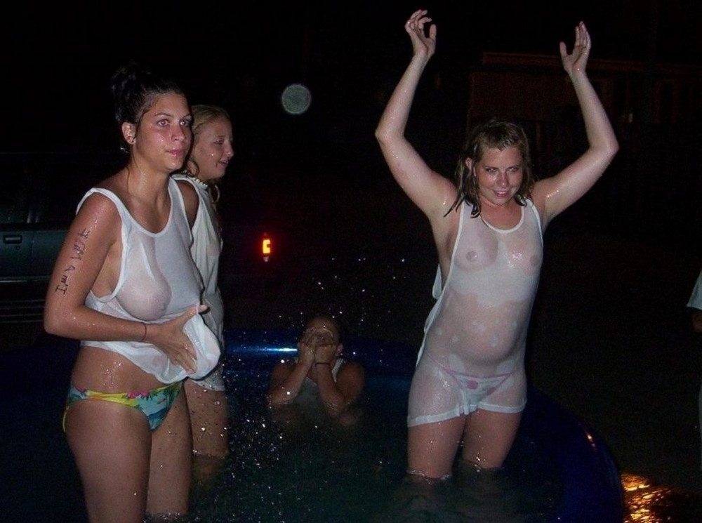 nipples and tits through tops