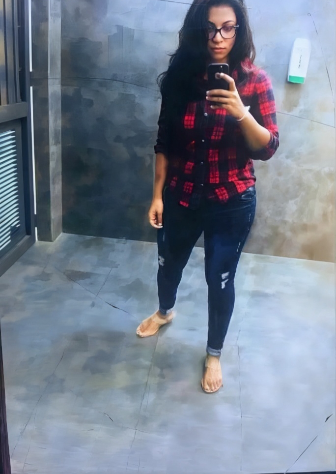 Indian girl selfie pic