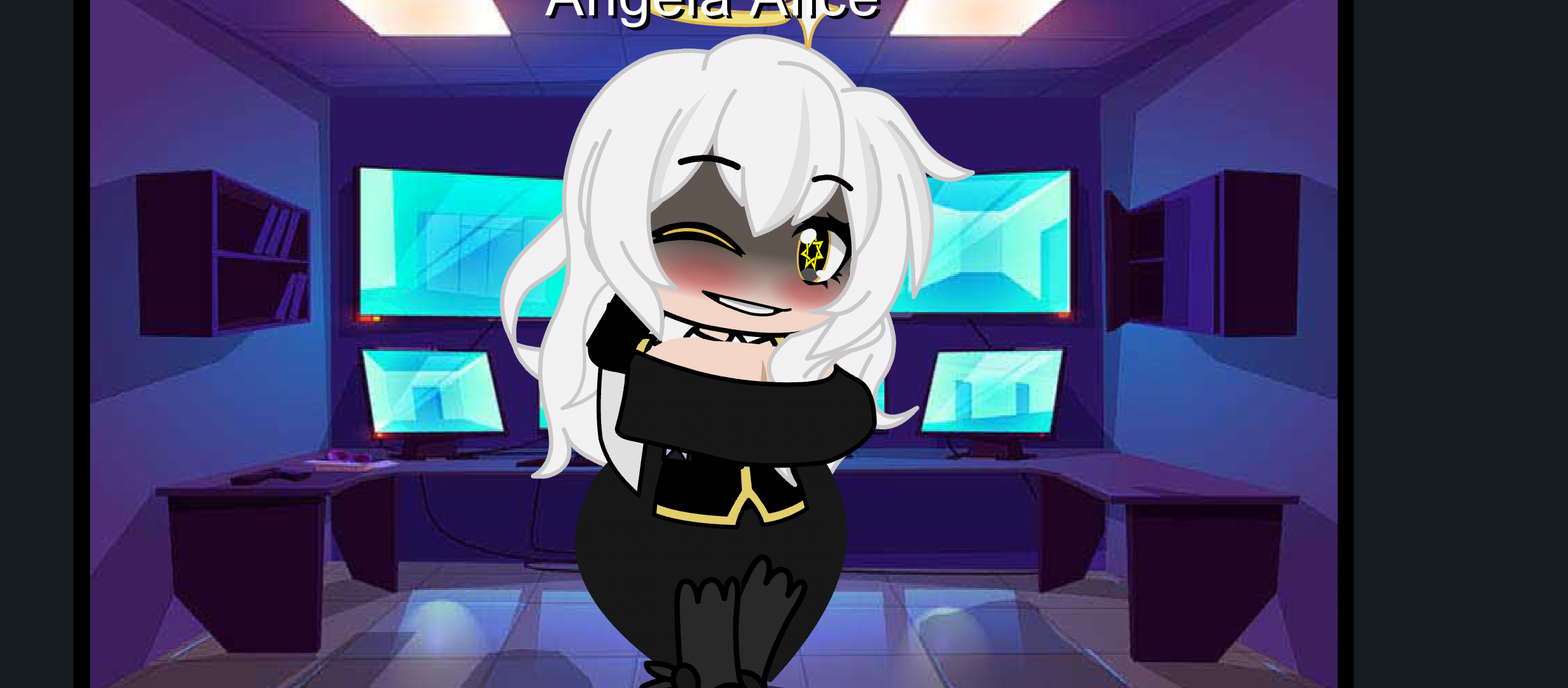 Angela "Alice" Here Angela "Alice" the white imposter and sh