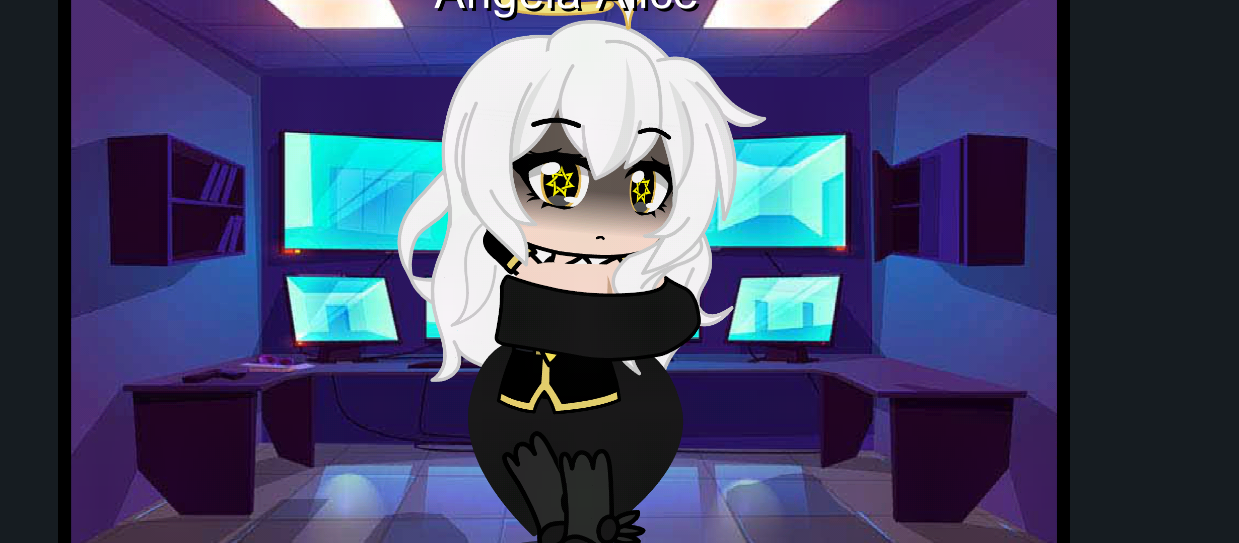 Angela "Alice" Here Angela "Alice" the white imposter and sh