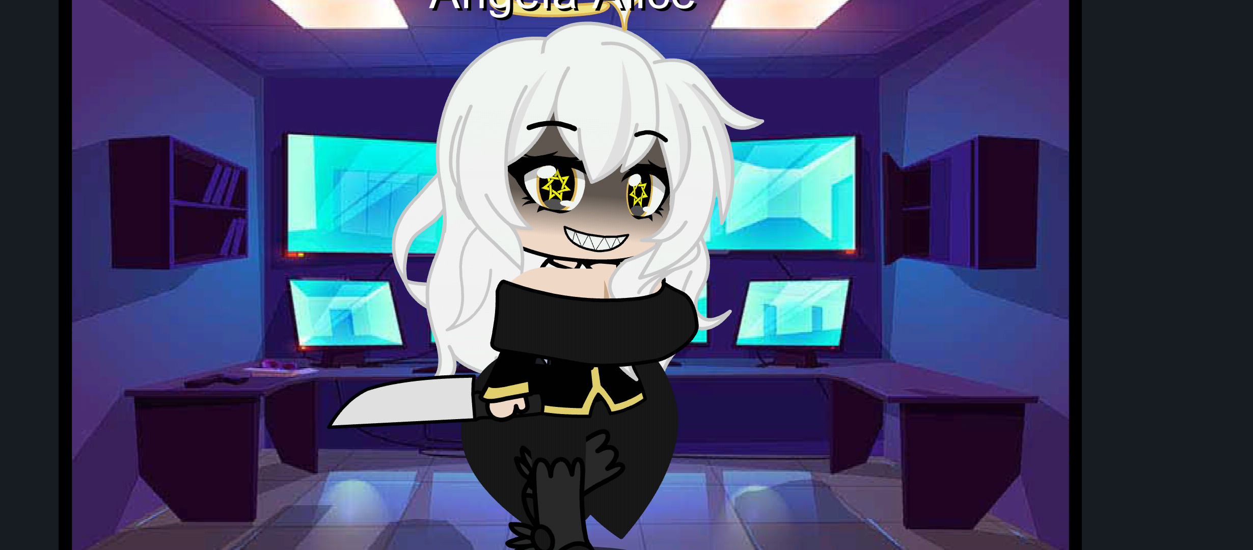 Angela "Alice" Here Angela "Alice" the white imposter and sh