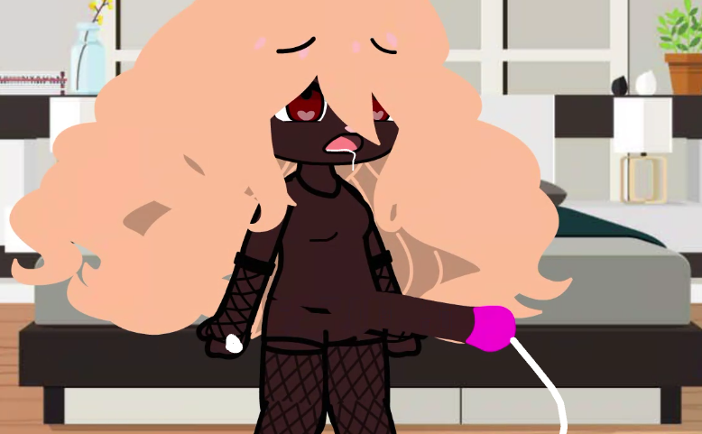 trans girl crums out of dick