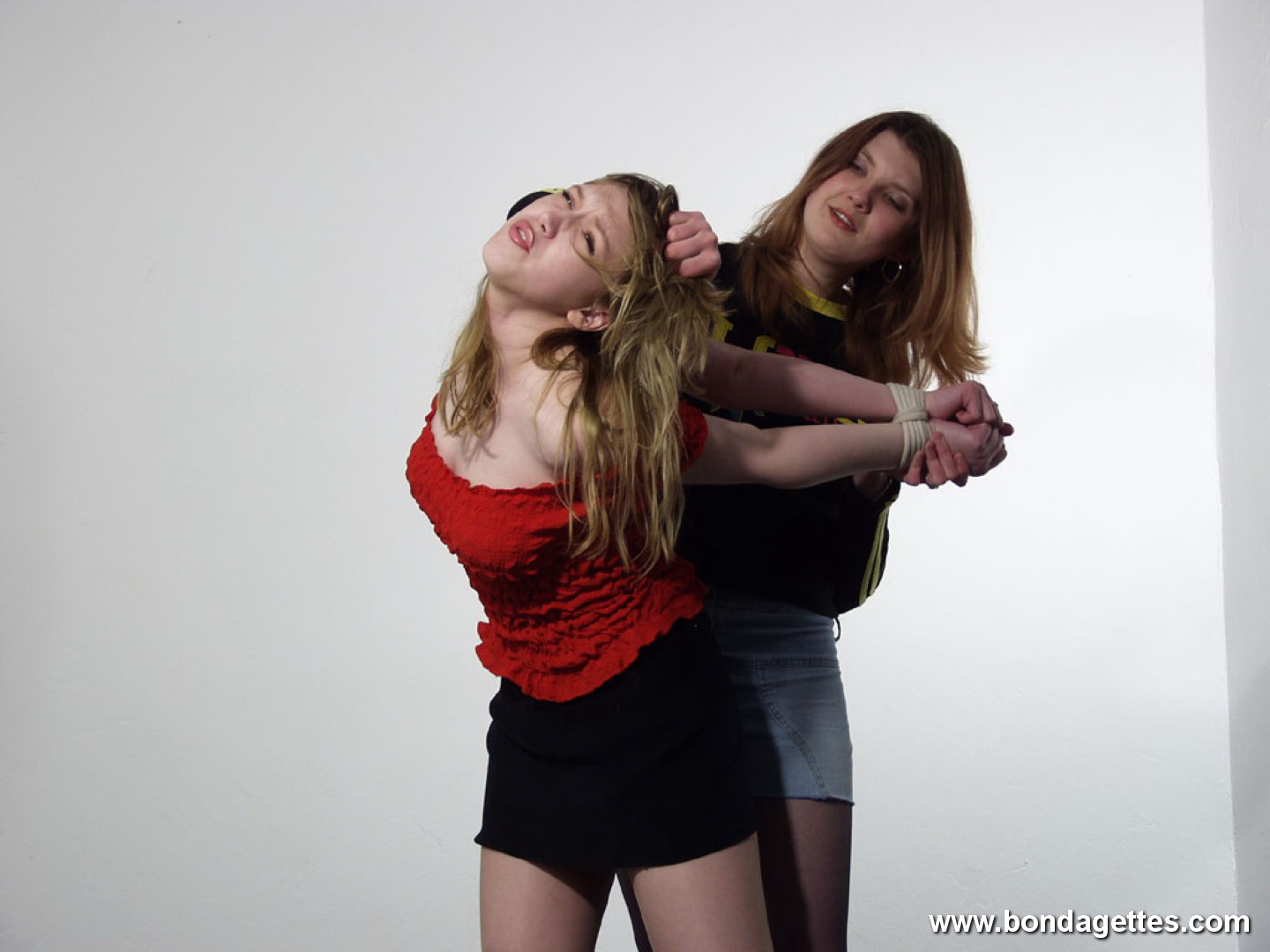 Hot girl in bondage 350