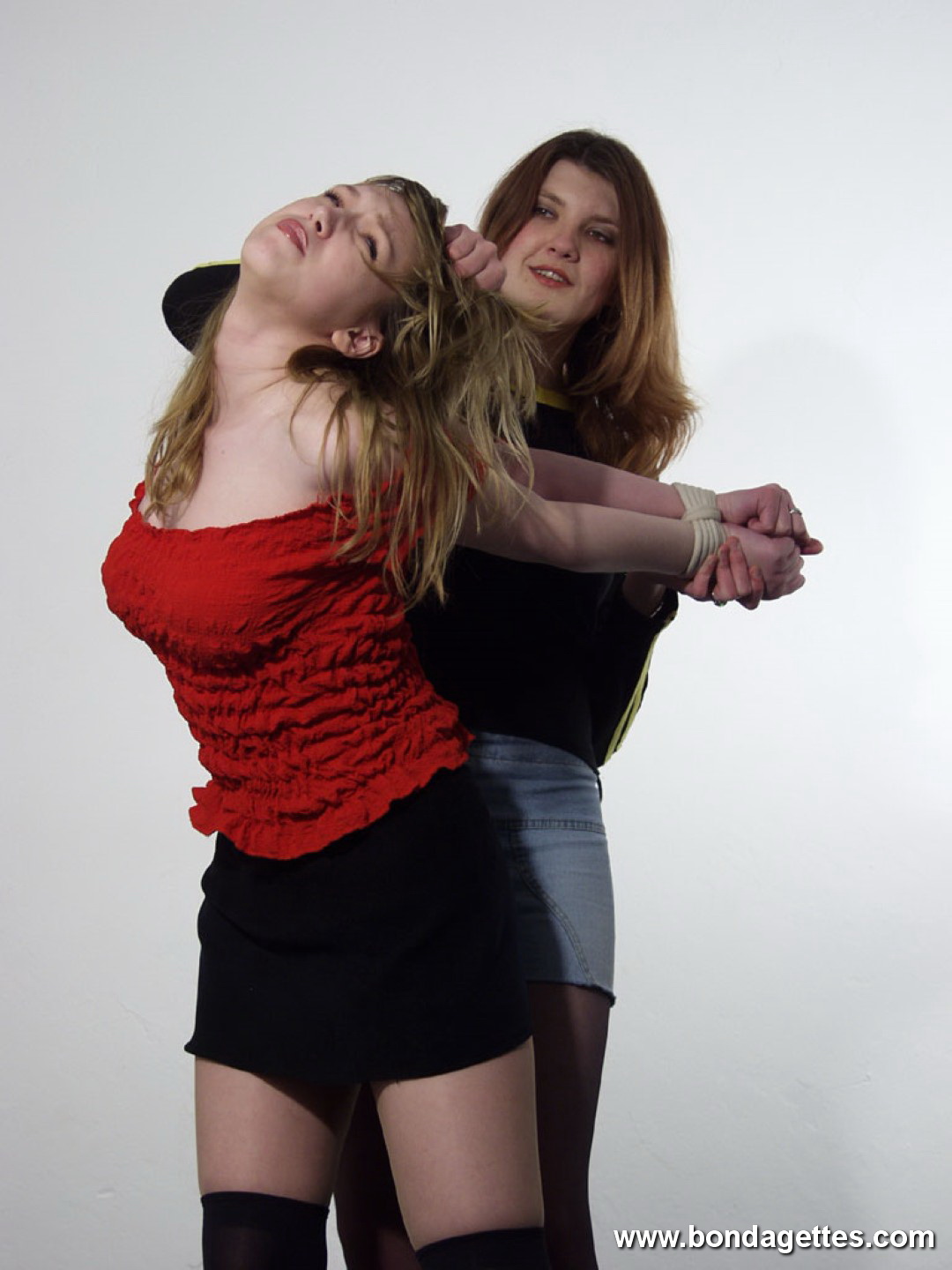 Hot girl in bondage 350