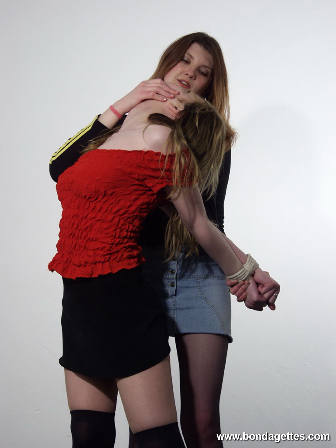 Hot girl in bondage 350