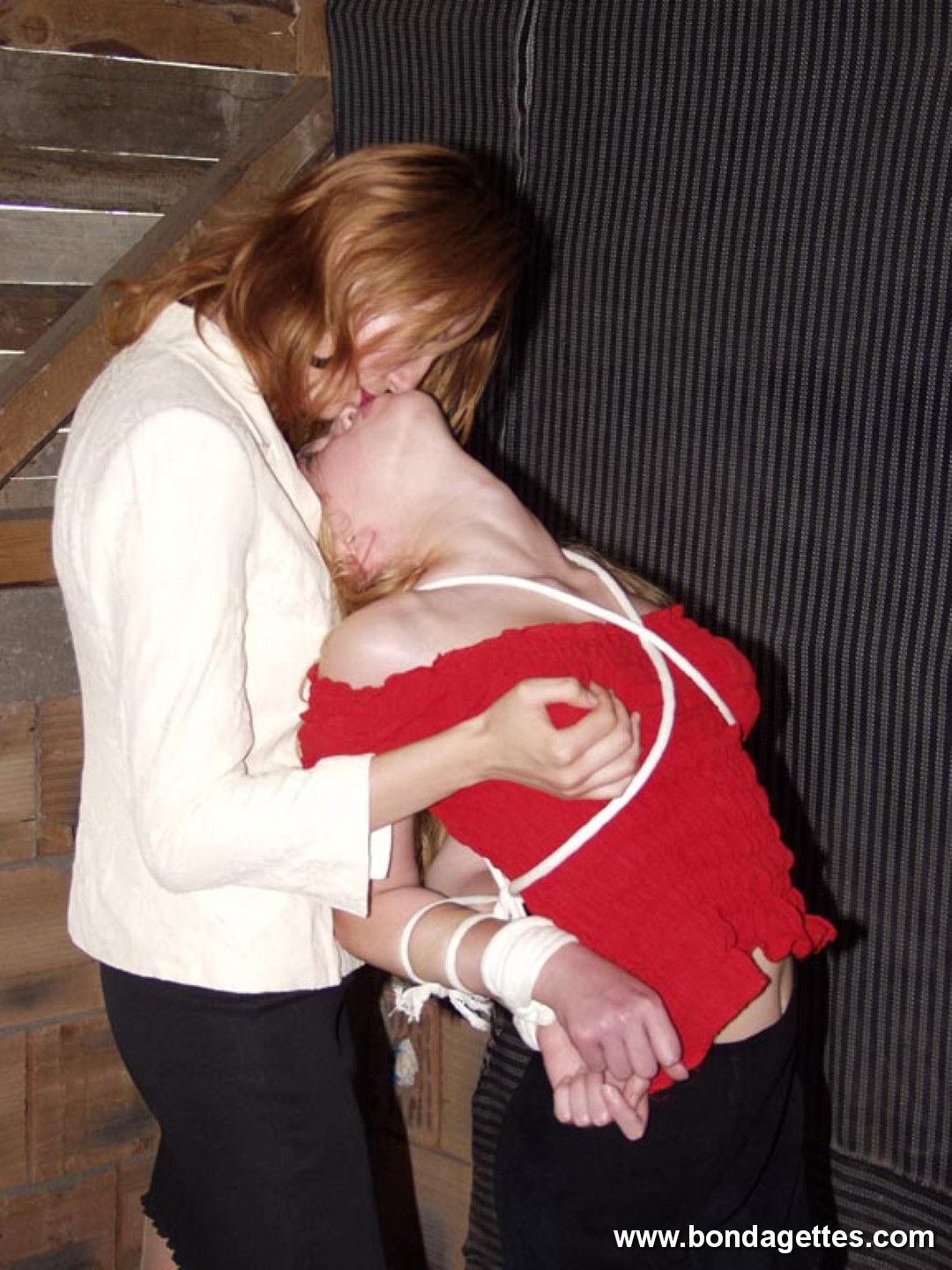 Hot girl in bondage 360