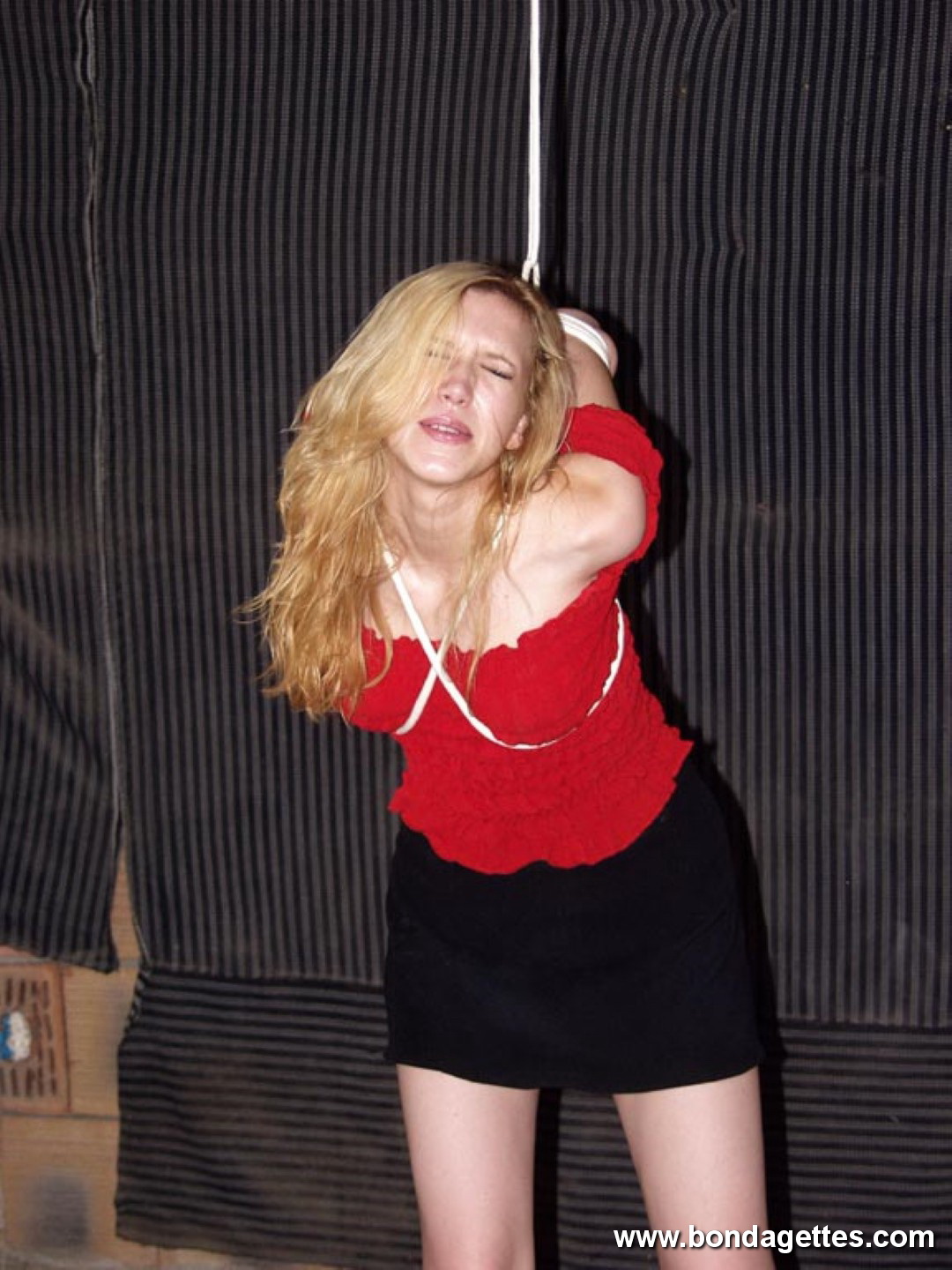 Hot girl in bondage 360