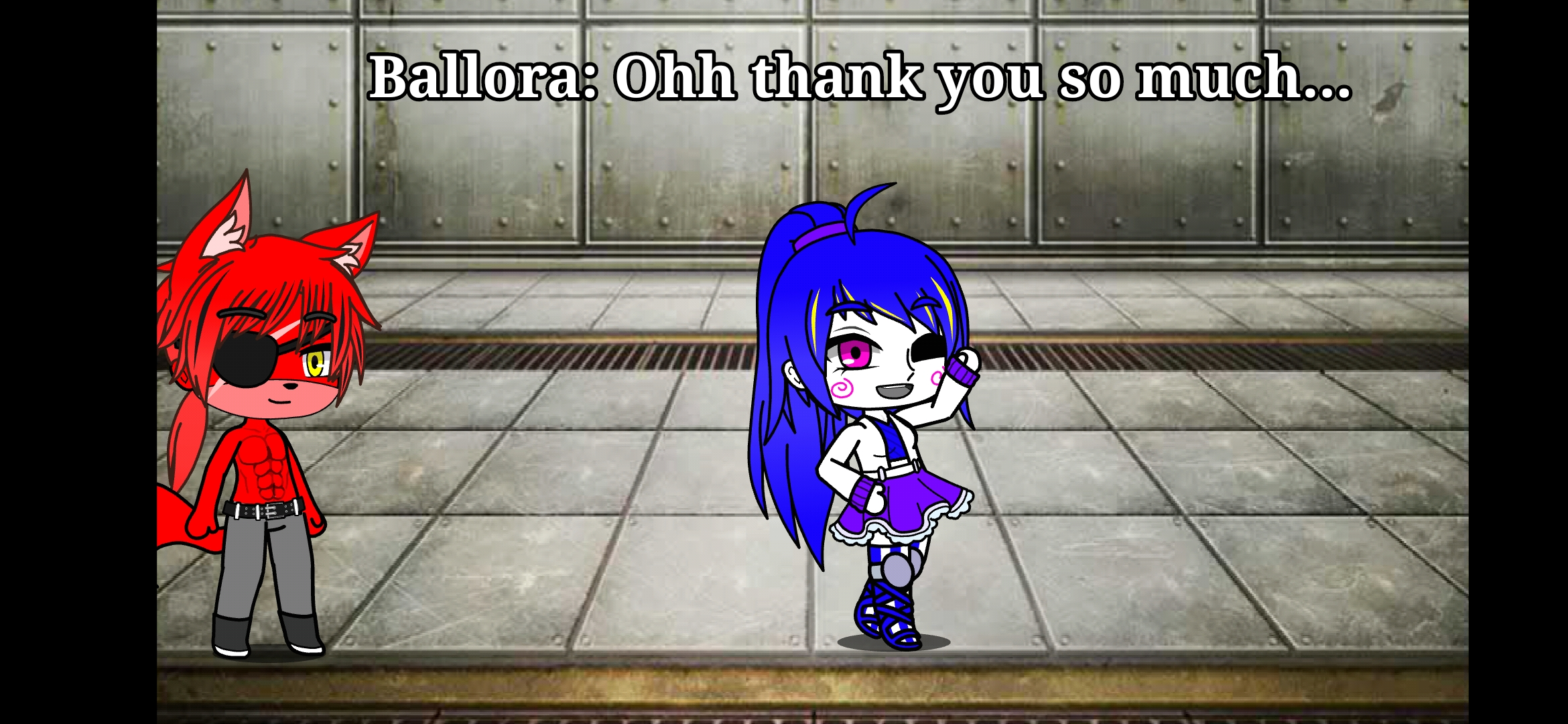 Samurai Foxy fuck Ballora