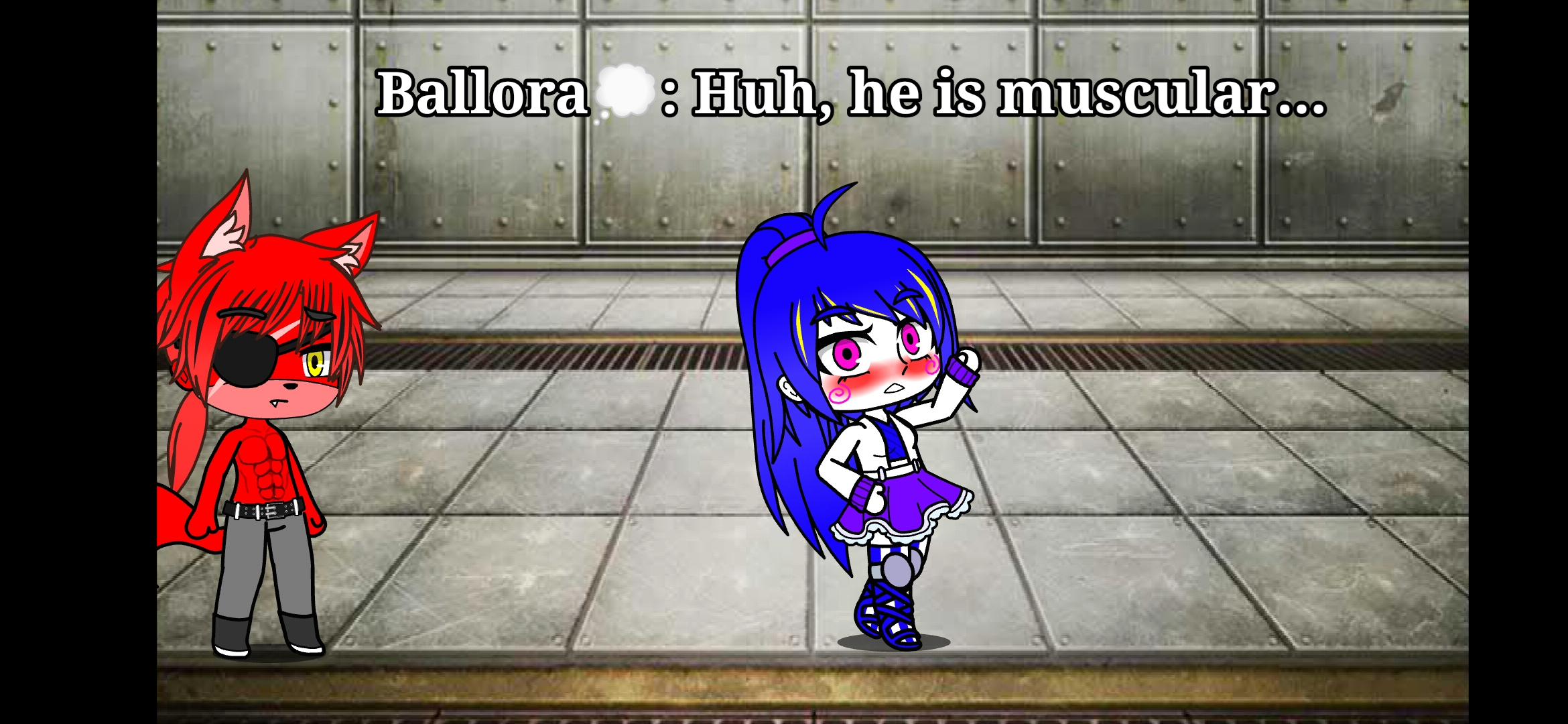 Samurai Foxy fuck Ballora