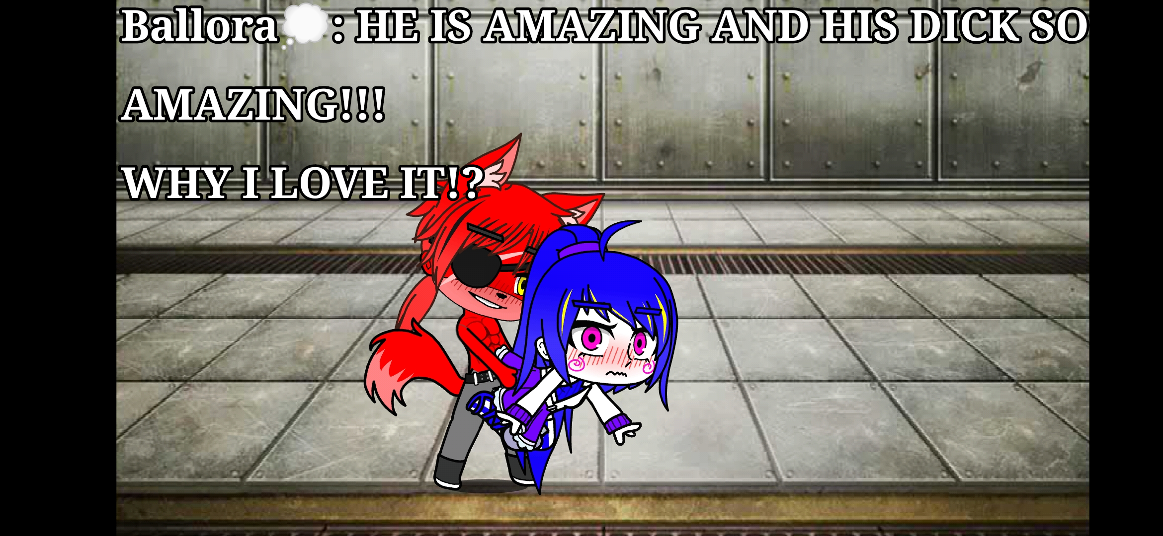 Samurai Foxy fuck Ballora