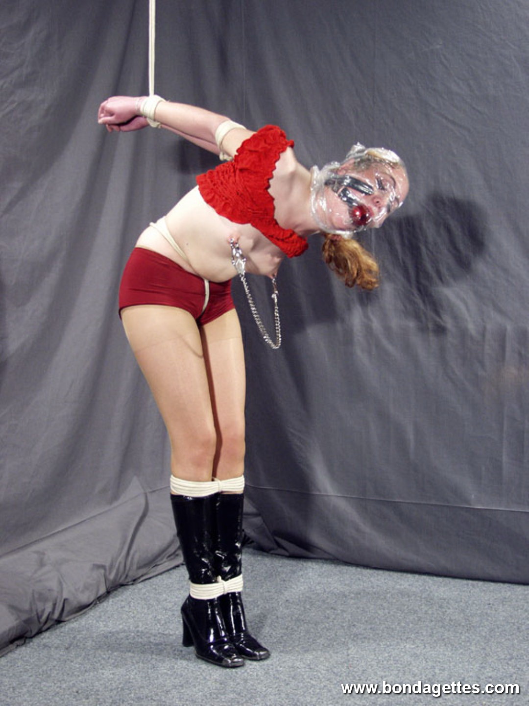 Hot girl in bondage 372