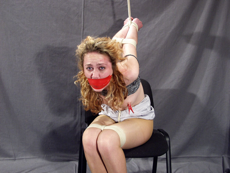 Hot girl in bondage 383